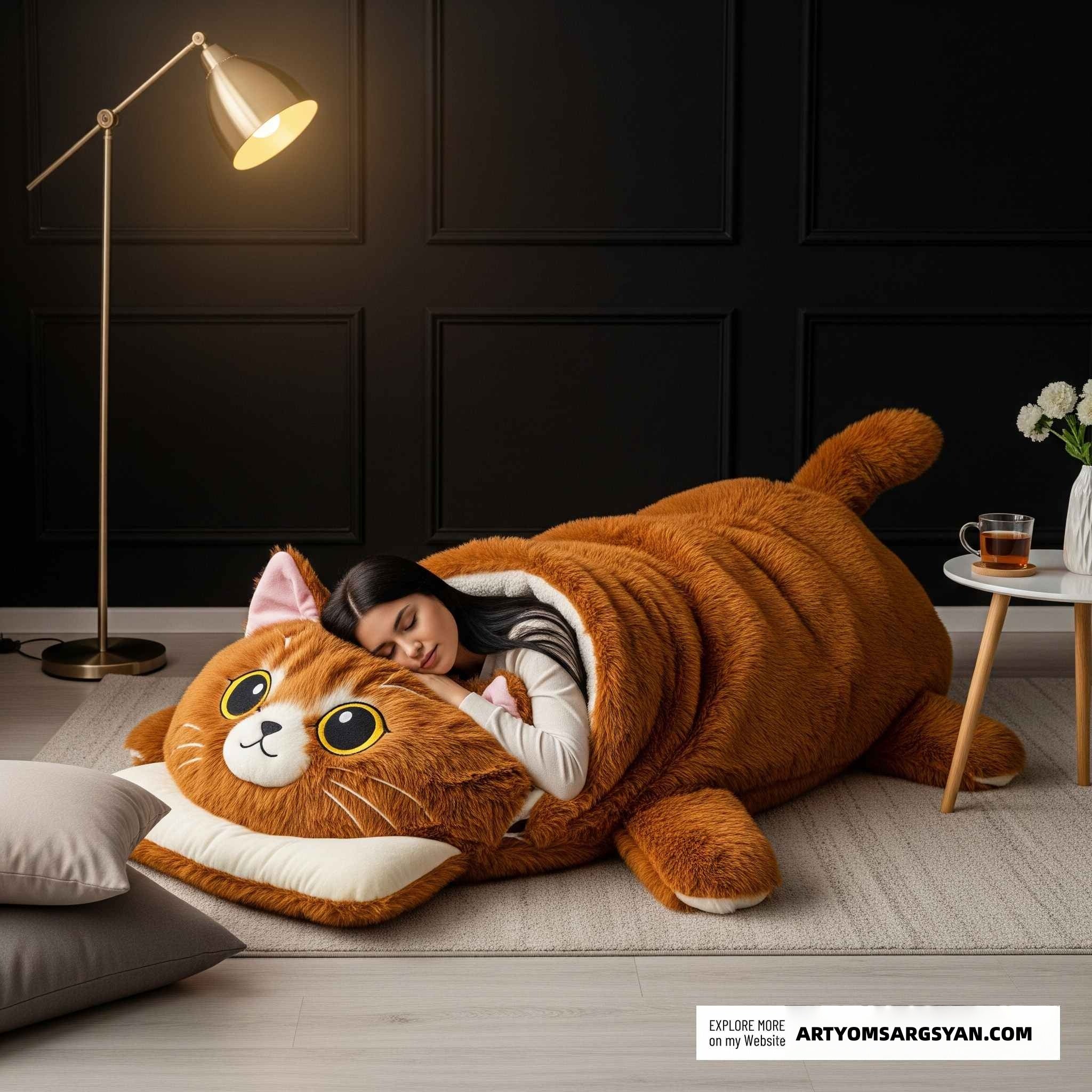 The best choice for winter! The latest soft cat sleeping bag | Both comfortable and adorable! Deserving of possession