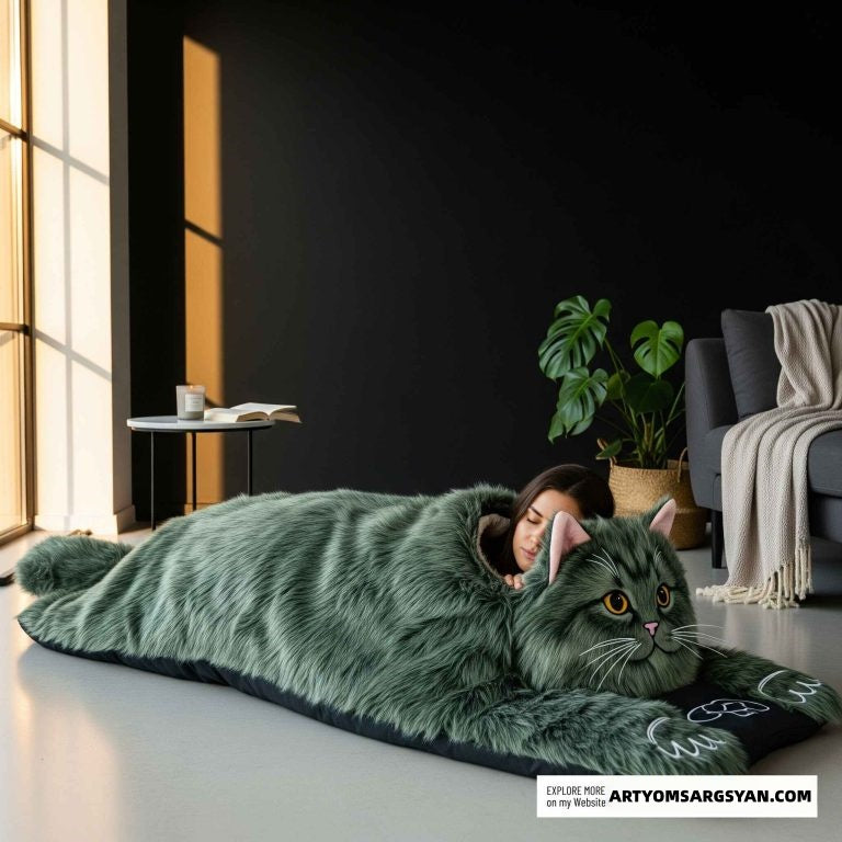 The best choice for winter! The latest soft cat sleeping bag | Both comfortable and adorable! Deserving of possession