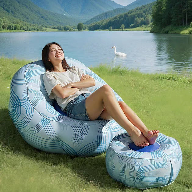 Self-inflating petal sofa The top choice for both indoor and outdoor activities