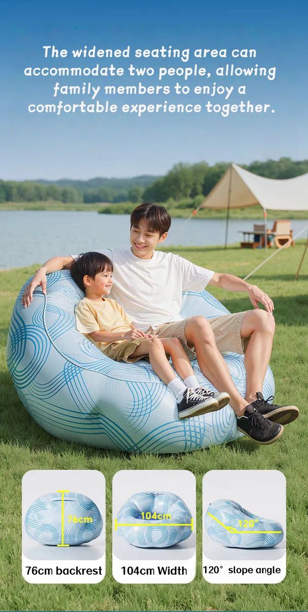 Self-inflating petal sofa The top choice for both indoor and outdoor activities