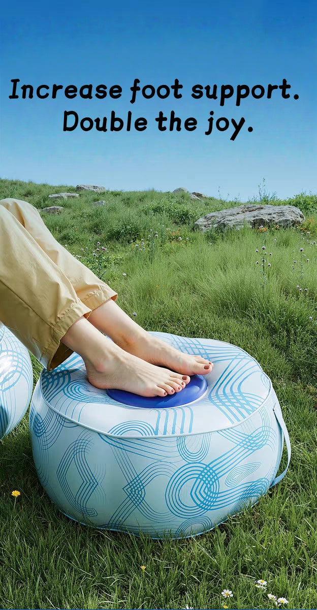 Self-inflating petal sofa The top choice for both indoor and outdoor activities