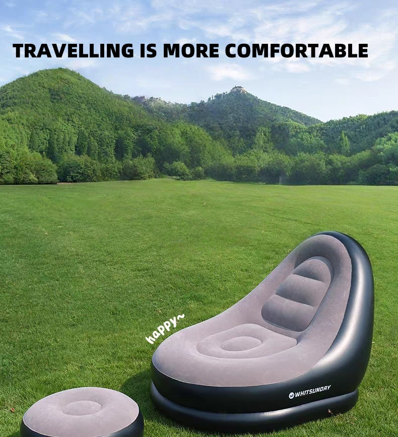 Outdoor inflatable sofa for home use