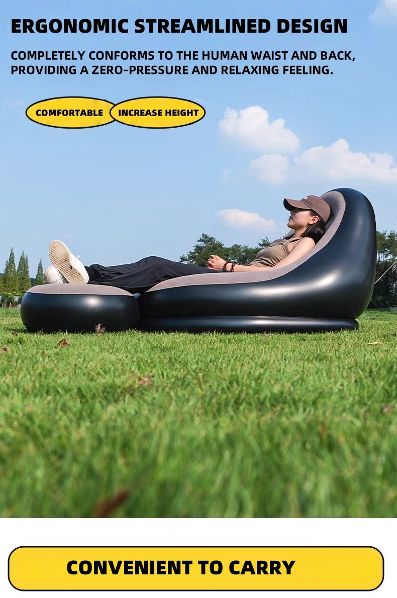 Outdoor inflatable sofa for home use